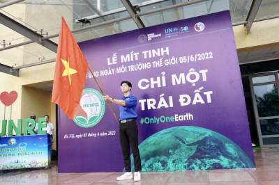 Mít tinh hưởng ứng Ngày môi trường thế giới 2022